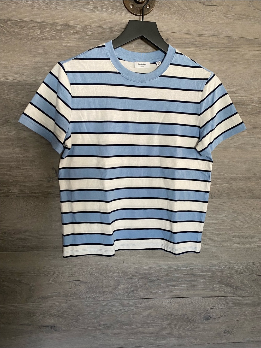 Aritzia Sunday Best Cotton Striped Tee